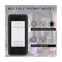 Restaurant Pager System, 16 Wireless Pagers for Restaurants, Set with Vibrati…