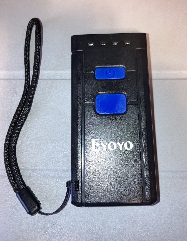 Eyoyo Laser Barcode Scanner Reader for iOS, Android, Windows OS Used Works