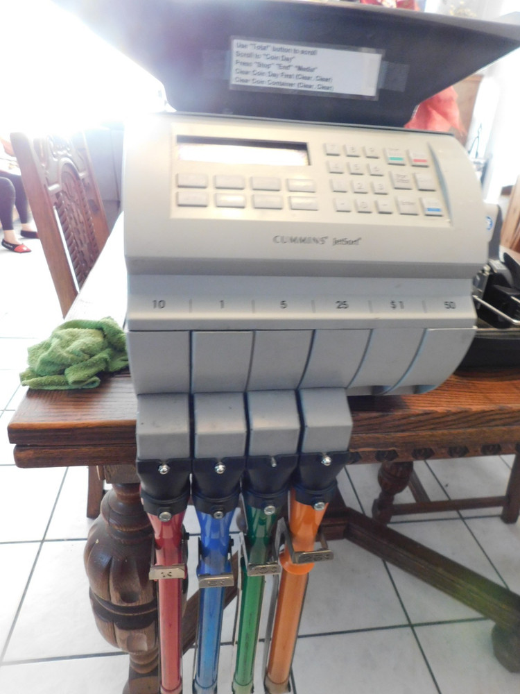 COIN SORTER CUMINS MODEL 1625