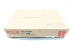 Box Of 4 Ricoh 887523 Type 410 Standard Yield Black Toner Cartridge