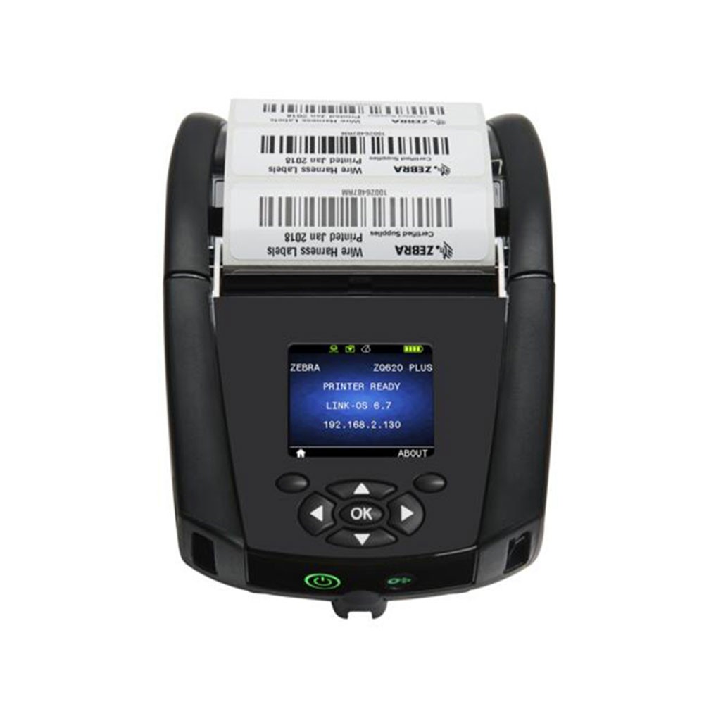 Zebra ZQ62-AUFA004-00 DT Printer ZQ620 Plus 3″/72mm; English fonts, BT