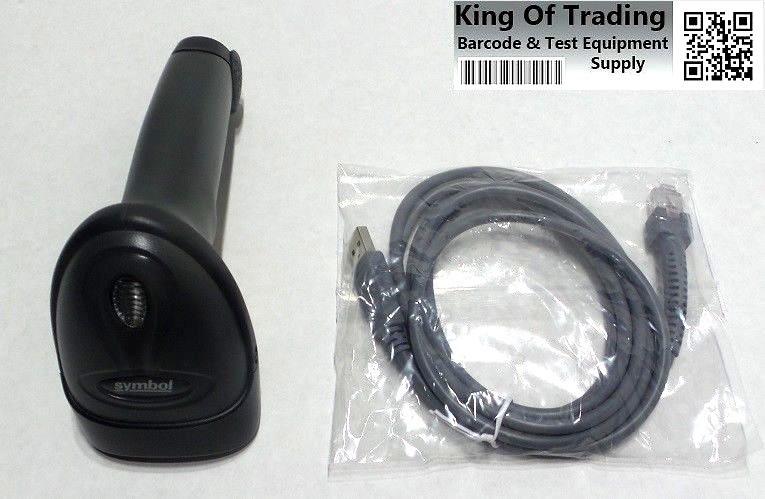 Symbol LS2208 1D Laser Barcode POS Scanner! LS2208-SR20007