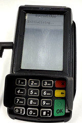 Dejavoo Z9 3.5″ VEGA3000 LCD POS Credit Card Terminal No Power Cord / Tested