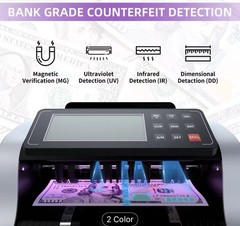 Money Counter Machine with Banknote Counting Function Bill Cash Currency