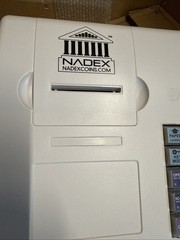 Nadex CR180 Electronic Cash Register Steel Cash Drawer White New Open Box