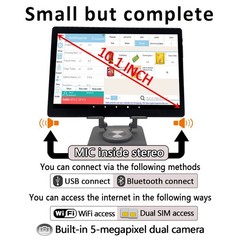 Mobile POS Cash Register Portable Printer Software app for Small Business Retail