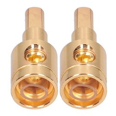 Fydun 2pcs 0GA Wire Reducer Terminal Connector 1/0 Gauge to 4 Gauge Wire Redu…