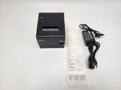 Epson TM-T88VII Thermal Receipt Printer M371A, Serial with Power Adapter