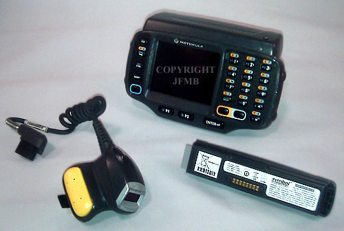 Symbol Motorola WT4090-N2H1GER Wearable Wrist Barcode Scanner w/ RS409-SR2000ZZR