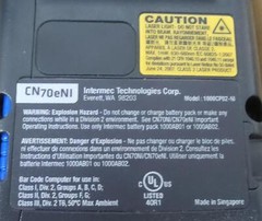 Lot of 3 Intermec CN70e Mobile Barcode Scanner – Free Shipping