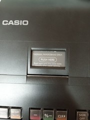 Casio PCR-T500 Electronic Cash Register Thermal Print