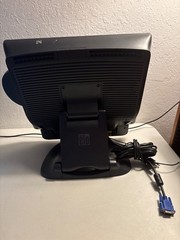 ELO TOUCH SOLUTIONS MSR CREDIT CARD READER FOR 15A2 17A2 1729L POS MONITOR GRAY