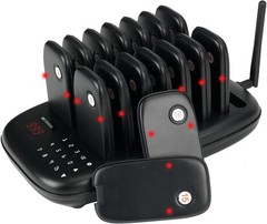 Retekess TD175 Restaurant Pager System, Pagers For Restaurant, 16 Beepers