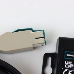 Verifone 445-114-01-A Orange D2 Ethernet Adapter USB-C Dual Gigabit RJ45 Dongle