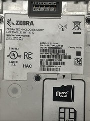ZEBRA TC56CJ-1PAZU4P-25 Mobile Barcode Scanner
