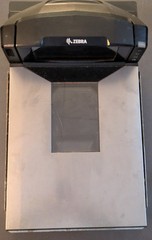 Untested Zebra MP7001-LNS0M10US Scanner Scale Checkout Scale used