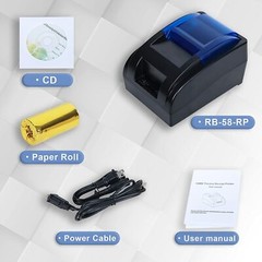 Thermal POS Printer Receipt Printer for RIBAO Counters BC-55, BC-40, BCS-160