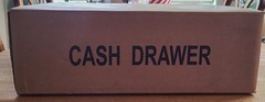 Star Cash Drawer 37965600 Black Printer Driven 5 Bill 8 Coin New Unopened Box
