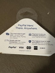 LOTOF3 Paypal Here Mobile Card Reader Scanner Point Of Sale Devic iPhone Android