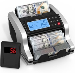 Professional Cash Counting Device with UV/MG/IR Detection – 1200 Notes/Minute