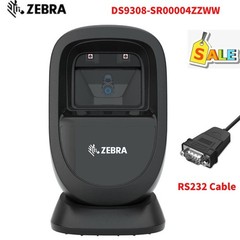 Zebra DS9308-SR00004ZZWW Desktop Hands-free 1D/2D Barcode Scanner RS232 Kit CA