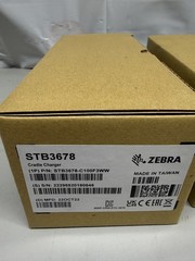 NEW Zebra LI3678 ER Barcode Scanner Kit: Cradle, Btry, Adapters Included