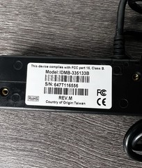 ID Tech IDMB-334112B USB Magnetic Strip Reader – Black Open Box