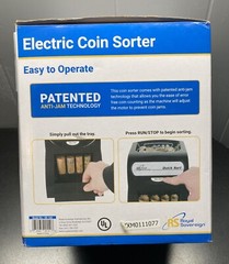 Royal Sovereign QS-1AC Electric Single Row Coin Sorter – Tested!