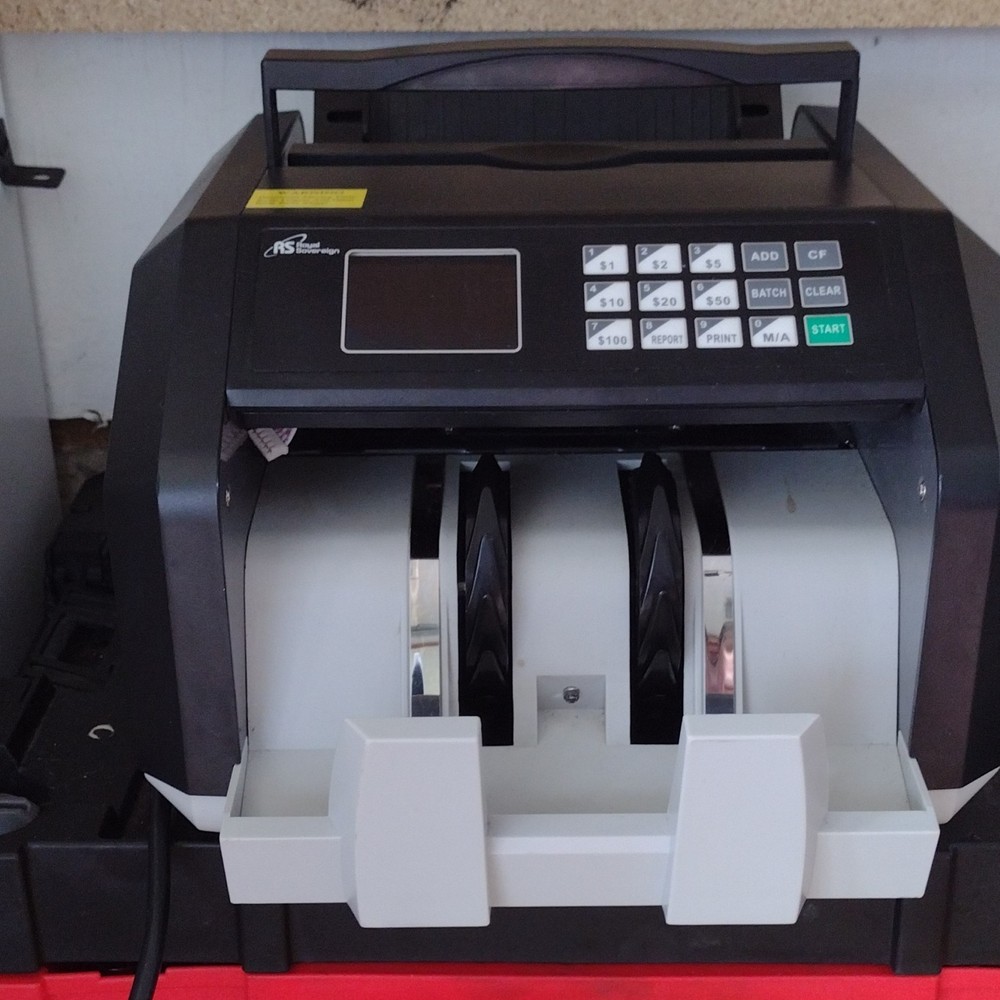 Royal Sovereign Load Bill Counter with 3 Phase Counterfeit Detection (RBC-ES250)