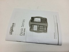 Ingenico Desk 3500 Smart Terminal Keypad Alert Irruption