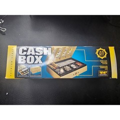 Steel Cash Box with Combination Lock 6-Compartment Tray MMF 221619003