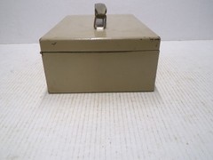 Metal Cash Box Removeable Tray