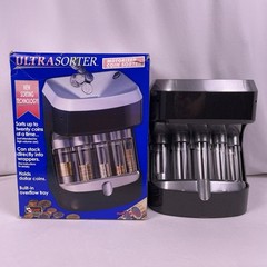 UltraSorter Motorized Coin Sorter Bank Mag-Nif Item 4875 Box Instructions