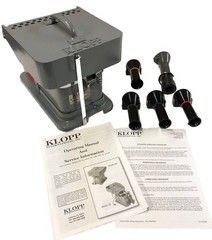 1998 KLOPP CE Electric Coin Counter With 5 Coin Tubes REFURBISHED! WORKS GREAT!