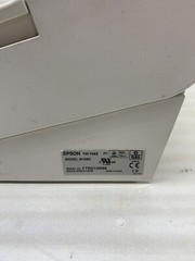 Epson TM88 III M129C Receipt Printer lot of 2 MISSING POWER CORDS