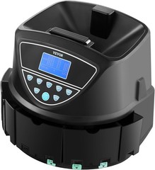 Electronic USD Coin Counter & Sorter Machine up to 300 Coins/Min VEVOR Upgraded