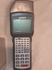 LOT OF 2 SYMBOL PDT3140 MOBILE PORTABLE HANDHELD SCANNER