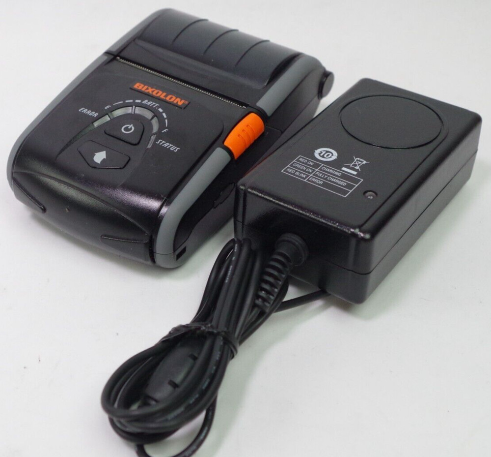 Bixolon Bluetooth Direct Thermal Mobile Printer SPP-R200II With Power Only