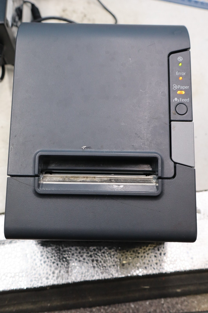 Epson M244A Thermal Receipt Printer TM-T88V with power cord. fast free ship
