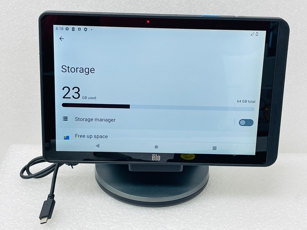 USED – Elo Touch M100C 10.1-inch FHD Touch Display, Storage 64GB, Rotating Stand