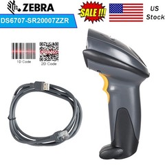 Symbol DS6707-SR20007ZZR 1D 2D Handheld USB Standard-Range Barcode Scanner+Cable