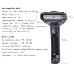 Honeywell 1300G USB Barcode Scanner Kit, Model 1300G-2USB Brand New