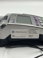Verifone VX520 CREDIT / DEBIT Card POS Terminal With Power Cord AS IS NO BACK SE