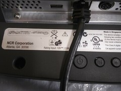 NCR 5964-8902 15in Touch Screen Monitor w/ Card Reader Retail POS LCD