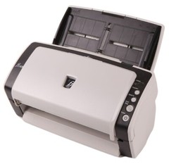 Fujitsu fi-6130 Duplex Scanner; w/ Power Supply, USB Cord, and Warranty