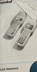 Symbol PDT 3100 Barcode Scanner Terminal EMC Case Manual Software Dock Vintage