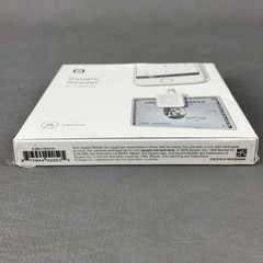 Square – Magstripe Reader with Lightning Connector – Glossy White