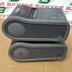 Lot of 2- Epson TM-P60 POS Thermal Receipt Printer M196B NoPwrCrds NoBttrs -USED