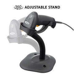Zebra Symbol LS2208-SR20007R-NA USB Barcode Scanner with Stand US Seller NIB