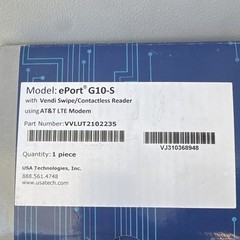 USA Technologies ePort G10-S Contactless Reader with Vendi Swipe